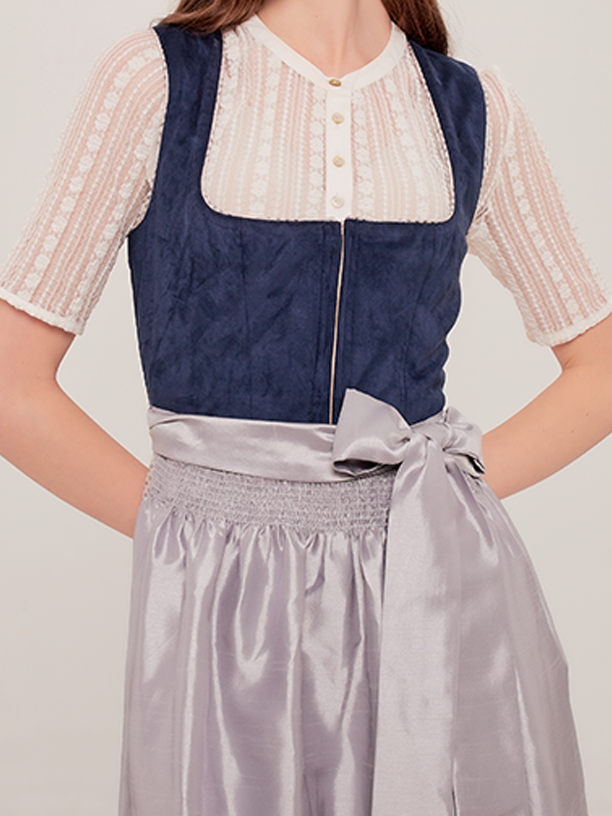 Dirndl Petite in Blau