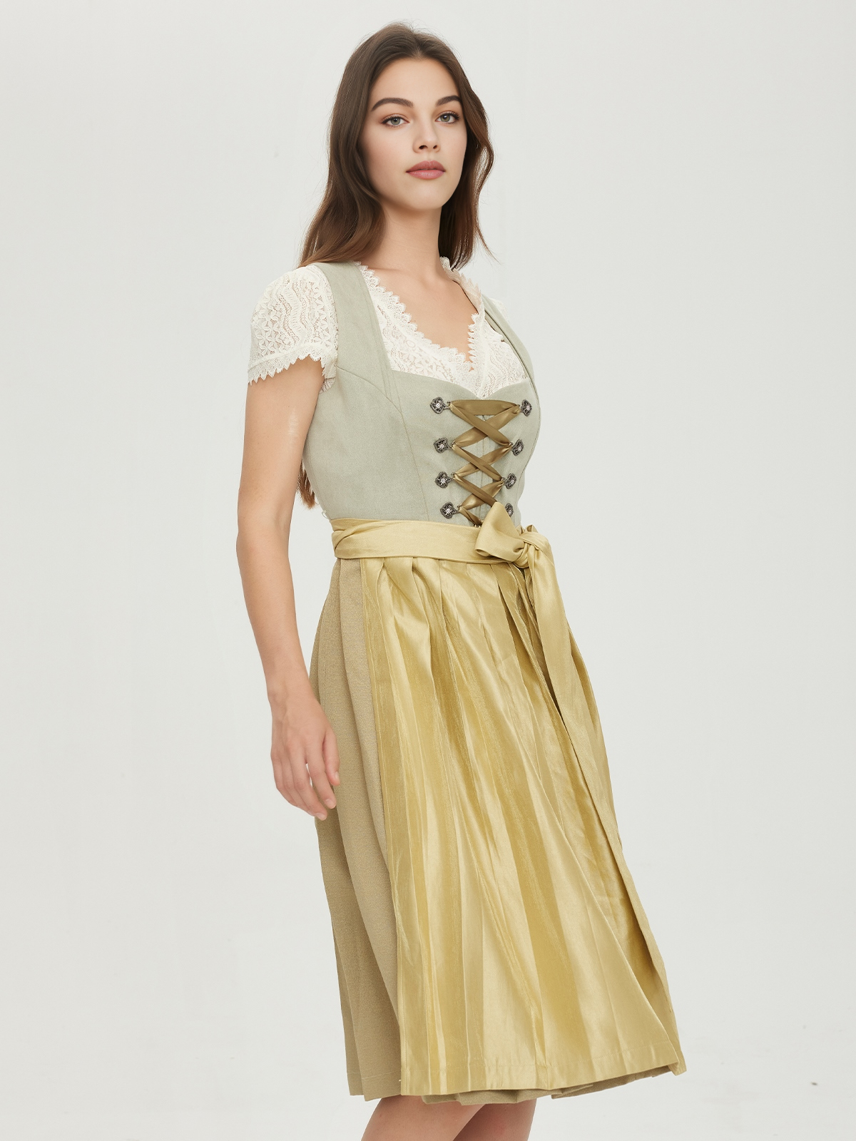 Dirndl Rot Spitze