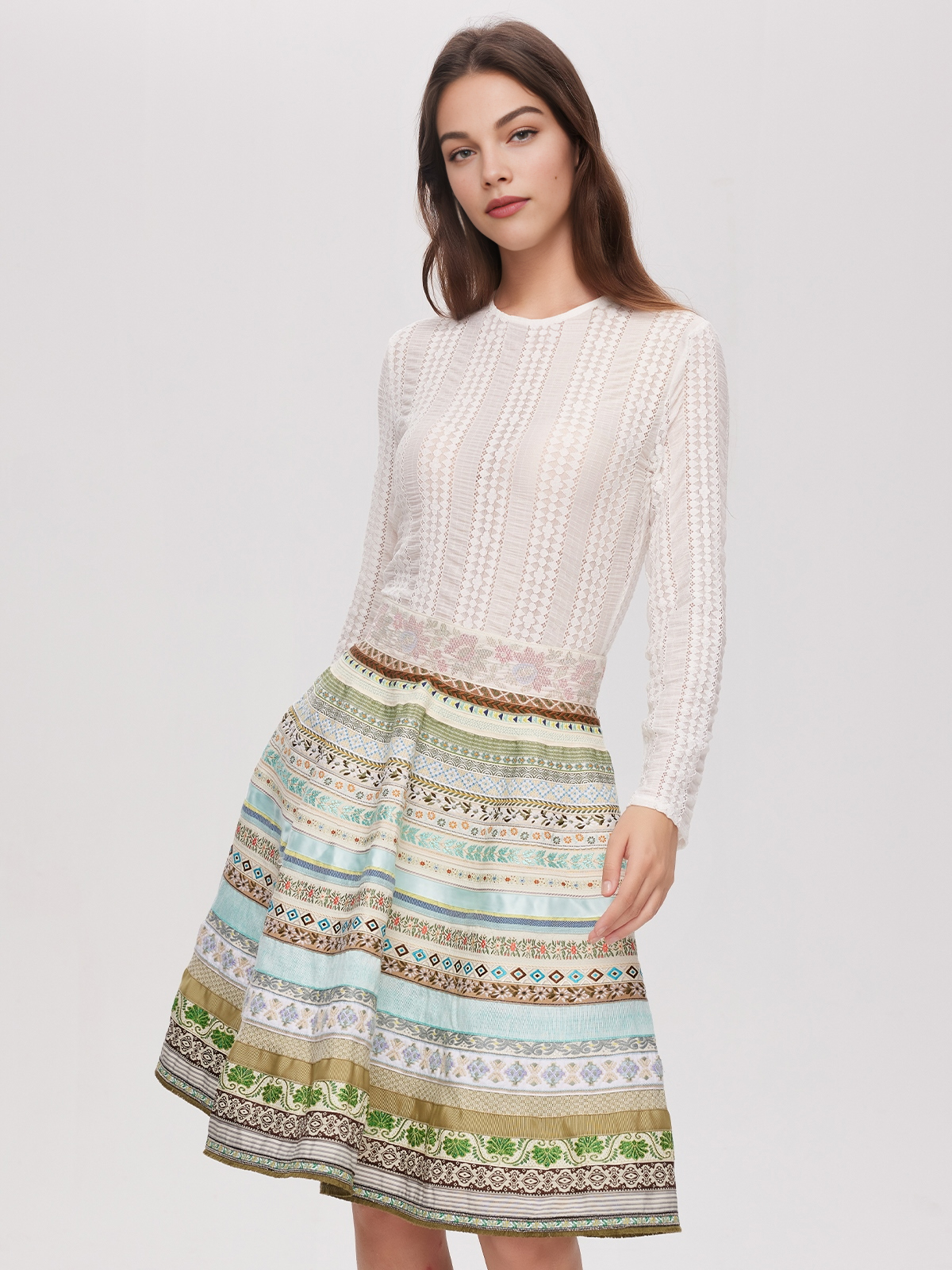 Modernes Dirndl in Grün