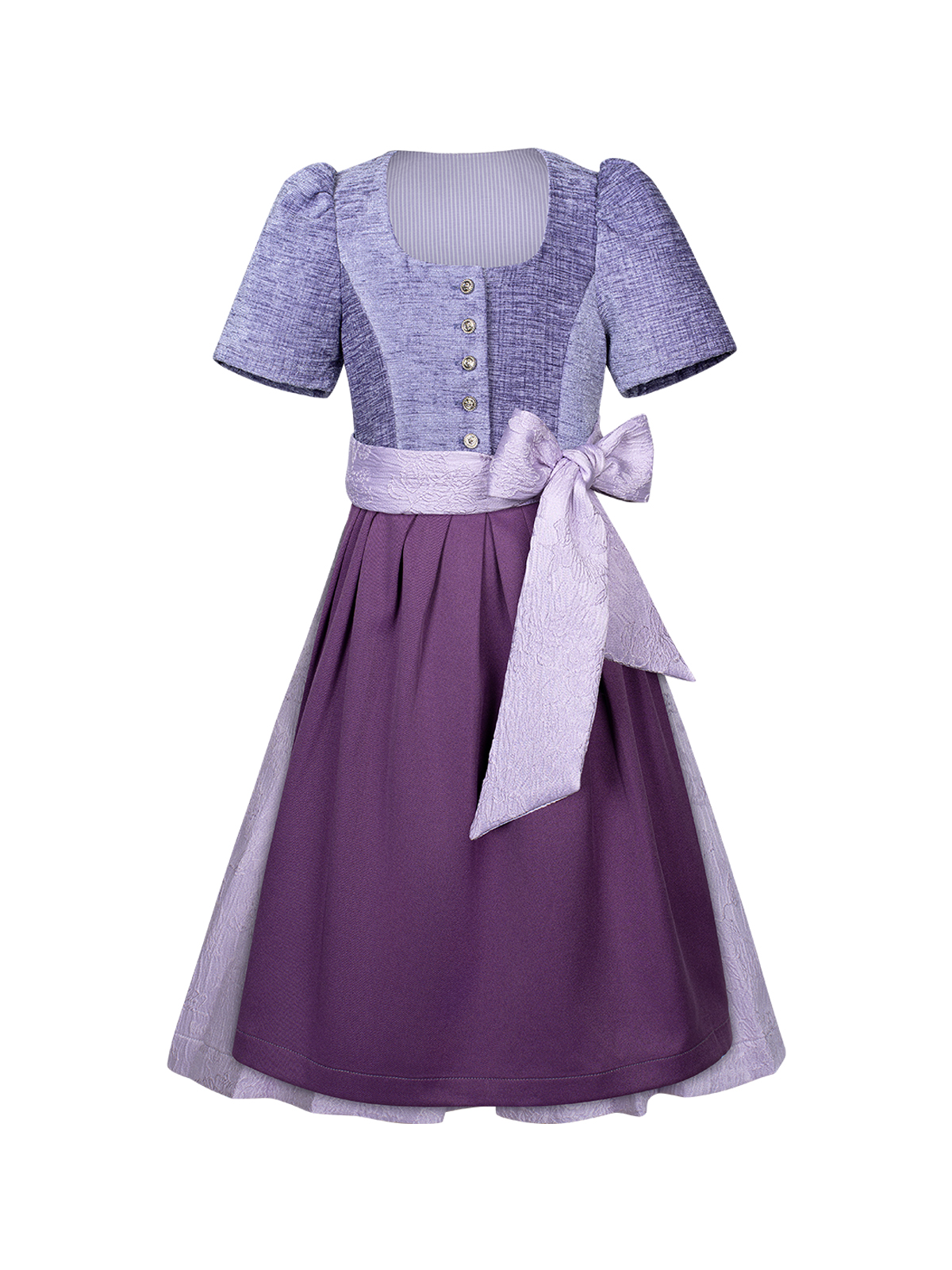 Modernes lila Dirndl von Jamei