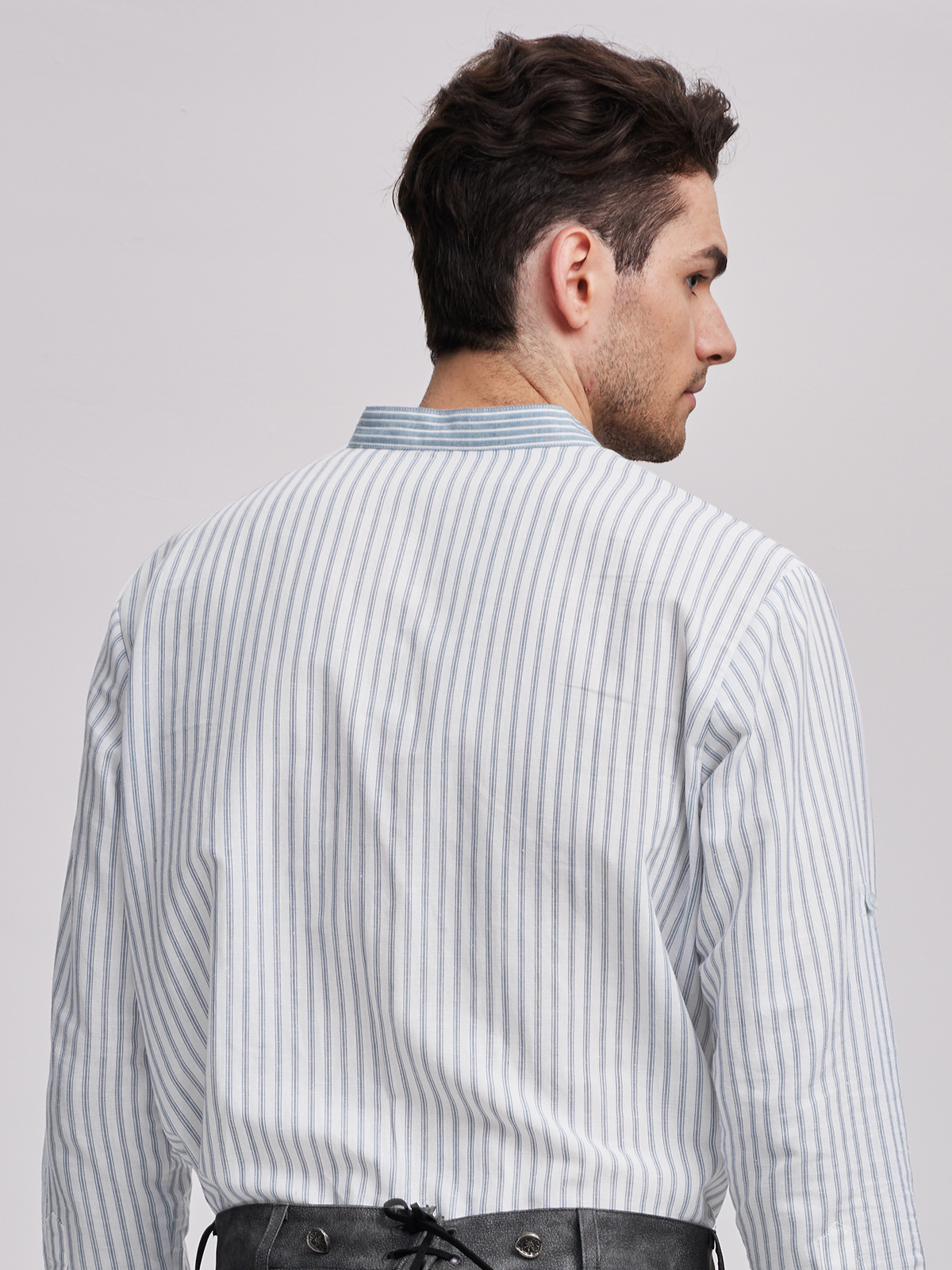 Dirndl Wildleder in Blau